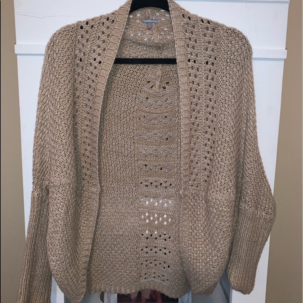 Tan Cardigan
